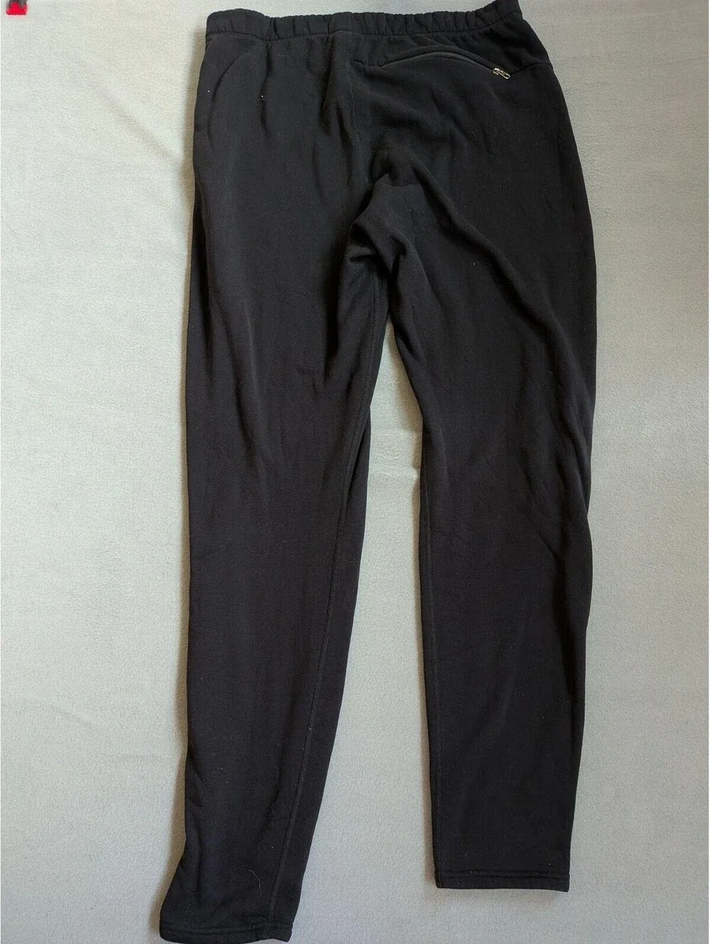 REI Long Johns Mens XL Black Polartec Fleece Thermal Base Layer Pants Underwear